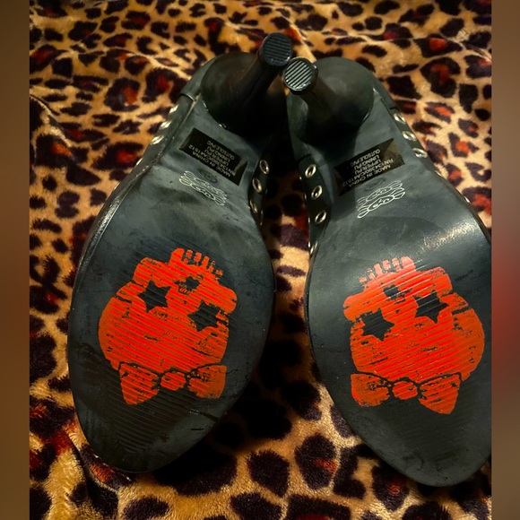 Abbey Dawn Holly Chart Topper Platform- Black  size 7 US NEW - Picture 4 of 16